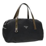 Prada Vintage Pre-owned Tyg prada-vskor Black, Dam