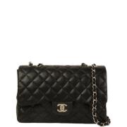 Chanel Vintage Pre-owned Laeder chanel-vskor Black, Dam