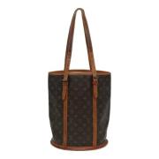 Louis Vuitton Vintage Pre-owned Canvas louis-vuitton-vskor Brown, Dam