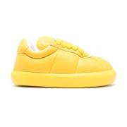 Marni Gula Sneakers med Oversize Tunga Yellow, Herr