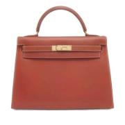 Hermès Vintage Pre-owned Laeder handvskor Brown, Dam