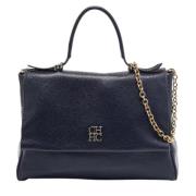 Carolina Herrera Pre-owned Pre-owned Laeder handvskor Blue, Dam