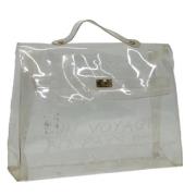 Hermès Vintage Pre-owned Vinyl handvskor White, Dam