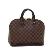 Louis Vuitton Vintage Pre-owned Canvas handvskor Brown, Dam