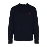 Ralph Lauren Blå Crew Neck Sweatshirt Aw23 Blue, Herr