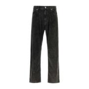 Dolce & Gabbana Stretch Cordbyxor i Kol Gray, Herr