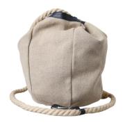 Dolce & Gabbana Beige Canvas Bucket Bag med Logo Beige, Herr