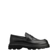 Tod's Svart Moccasin Gummisula Urban Stil Black, Herr