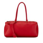 Prada Vintage Pre-owned Laeder prada-vskor Red, Dam