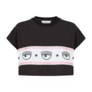 Chiara Ferragni Collection Chiara Ferragni T-shirts och Polos Black, D...