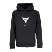 Nike Chicago Bulls City Edition Hoodie Black, Herr