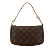 Louis Vuitton Vintage Pre-owned Canvas kuvertvskor Brown, Dam