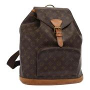 Louis Vuitton Vintage Pre-owned Canvas ryggsckar Brown, Dam