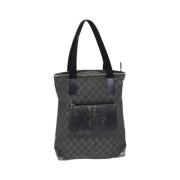 Gucci Vintage Pre-owned Canvas gucci-vskor Black, Dam