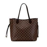 Louis Vuitton Vintage Pre-owned Canvas axelremsvskor Brown, Dam