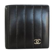 Chanel Vintage Pre-owned Laeder plnbcker Black, Dam