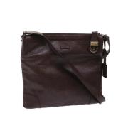 Gucci Vintage Pre-owned Canvas gucci-vskor Brown, Dam