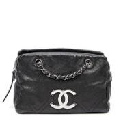 Chanel Vintage Pre-owned Laeder handvskor Black, Dam