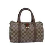 Gucci Vintage Pre-owned Laeder gucci-vskor Beige, Dam