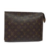 Louis Vuitton Vintage Pre-owned Canvas louis-vuitton-vskor Brown, Dam