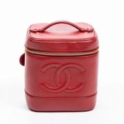 Chanel Vintage Pre-owned Laeder handvskor Red, Dam