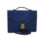 Louis Vuitton Vintage Pre-owned Laeder louis-vuitton-vskor Blue, Dam