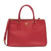 Prada Vintage Pre-owned Laeder prada-vskor Red, Dam