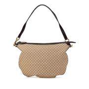 Gucci Vintage Pre-owned Canvas gucci-vskor Beige, Dam