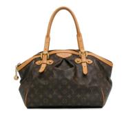 Louis Vuitton Vintage Pre-owned Canvas handvskor Brown, Dam