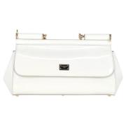 Dolce & Gabbana Pre-owned Pre-owned Laeder handvskor White, Dam