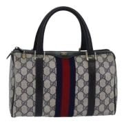 Gucci Vintage Pre-owned Laeder handvskor Blue, Dam