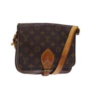 Louis Vuitton Vintage Pre-owned Canvas louis-vuitton-vskor Brown, Dam