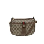 Gucci Vintage Pre-owned Laeder gucci-vskor Beige, Dam