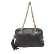 Gucci Vintage Pre-owned Laeder gucci-vskor Black, Dam