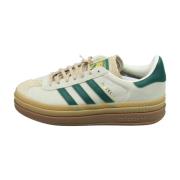 Adidas Modig Kräm Collegiate Grön Sneakers Beige, Dam