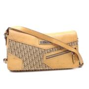 Dior Vintage Pre-owned Canvas dior-vskor Beige, Dam