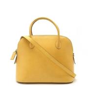 Celine Vintage Pre-owned Laeder celine-vskor Yellow, Dam