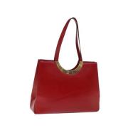 Celine Vintage Pre-owned Laeder celine-vskor Red, Dam