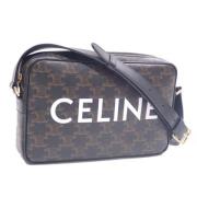 Celine Vintage Pre-owned Canvas celine-vskor Brown, Dam