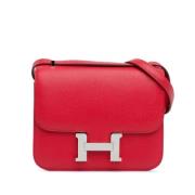 Hermès Vintage Pre-owned Laeder axelremsvskor Red, Dam