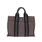 Hermès Vintage Pre-owned Bomull handvskor Gray, Dam