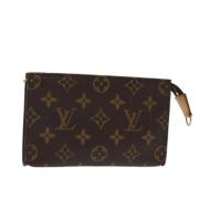 Louis Vuitton Vintage Pre-owned Canvas necessrer Brown, Dam