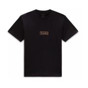 Vans Svart Logotyp Bomull T-shirt Black, Herr