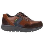 Mephisto Vit Passform Gående Sneaker - Brun Brown, Herr