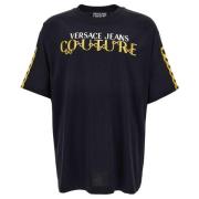 Versace Jeans Couture T-shirts och Polos Black, Herr