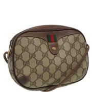 Gucci Vintage Pre-owned Canvas gucci-vskor Brown, Dam