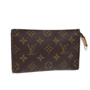 Louis Vuitton Vintage Pre-owned Canvas necessrer Brown, Dam