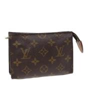 Louis Vuitton Vintage Pre-owned Canvas necessrer Brown, Dam