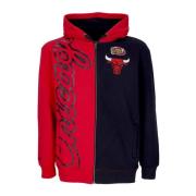 Mitchell & Ness Chicago Bulls NBA Zip Hoodie Multicolor, Herr