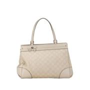 Gucci Vintage Pre-owned Laeder gucci-vskor Beige, Dam